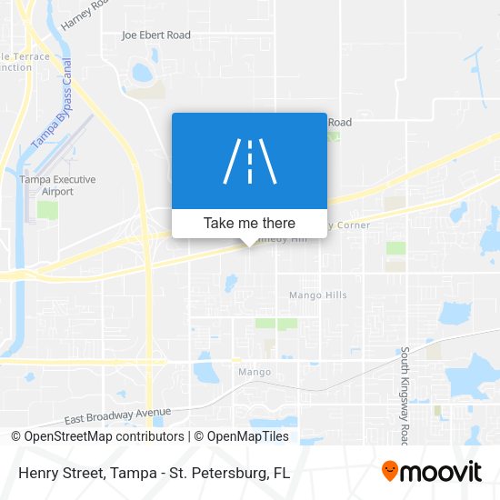 Henry Street map