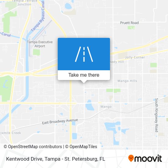 Kentwood Drive map