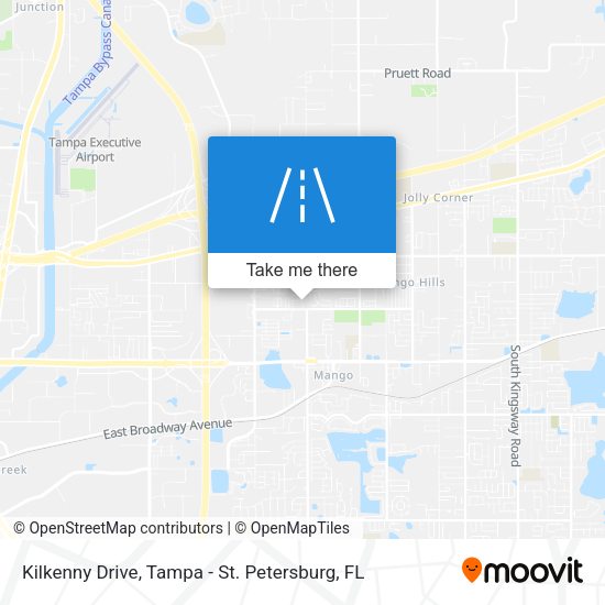 Kilkenny Drive map
