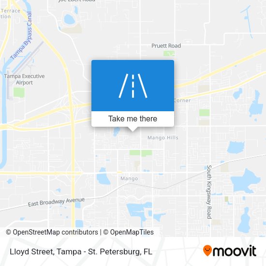 Mapa de Lloyd Street