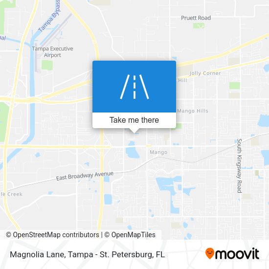 Magnolia Lane map
