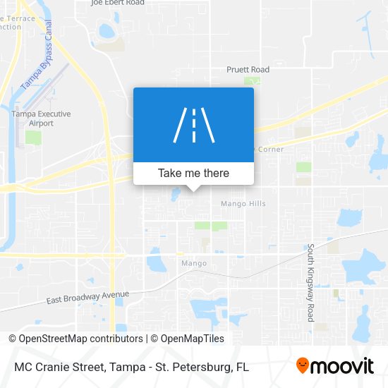 MC Cranie Street map