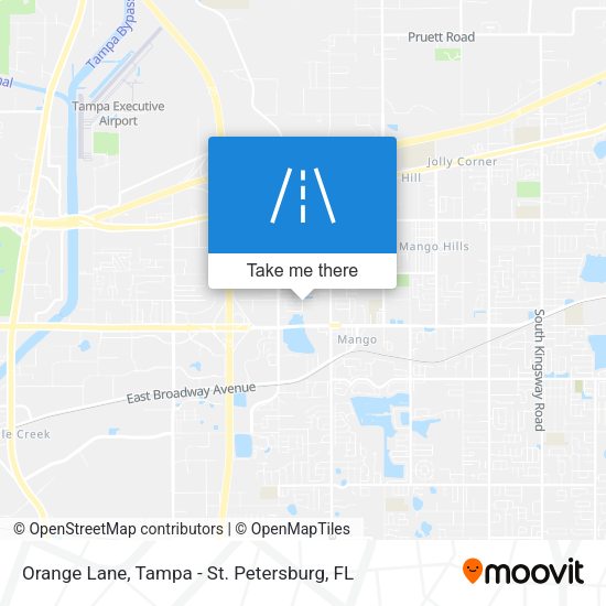Mapa de Orange Lane