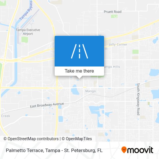 Palmetto Terrace map