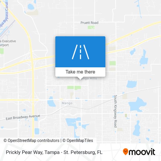 Mapa de Prickly Pear Way