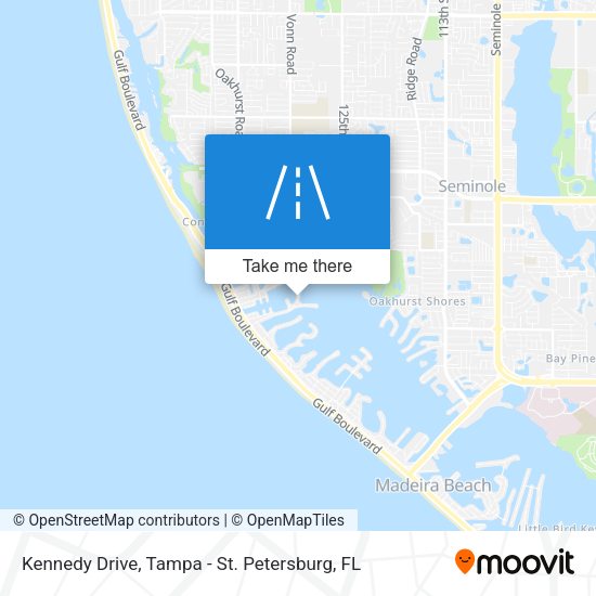 Kennedy Drive map