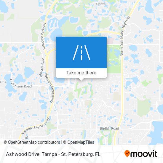 Ashwood Drive map