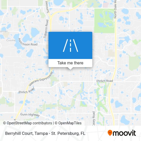 Berryhill Court map