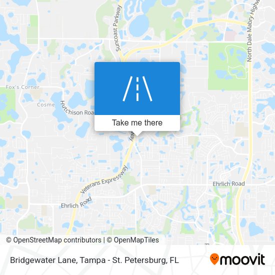 Bridgewater Lane map