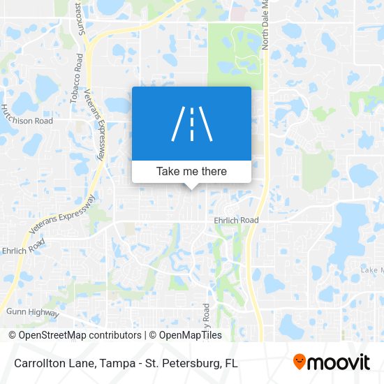 Carrollton Lane map