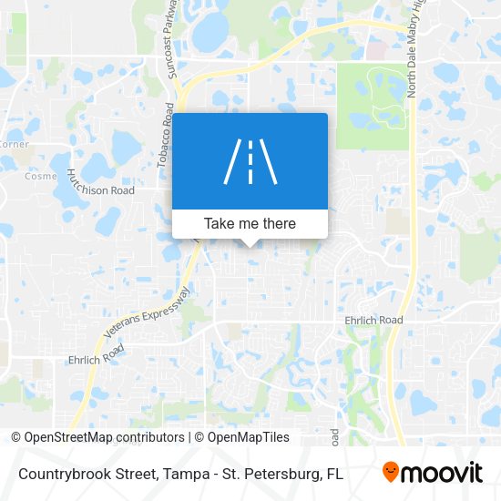 Mapa de Countrybrook Street