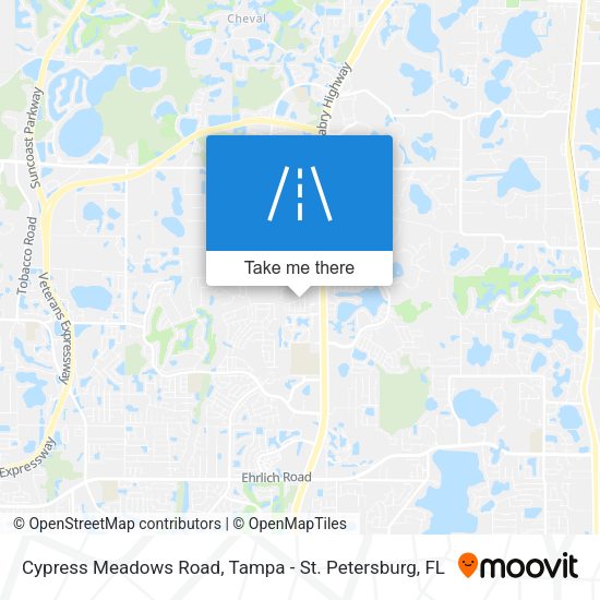 Mapa de Cypress Meadows Road