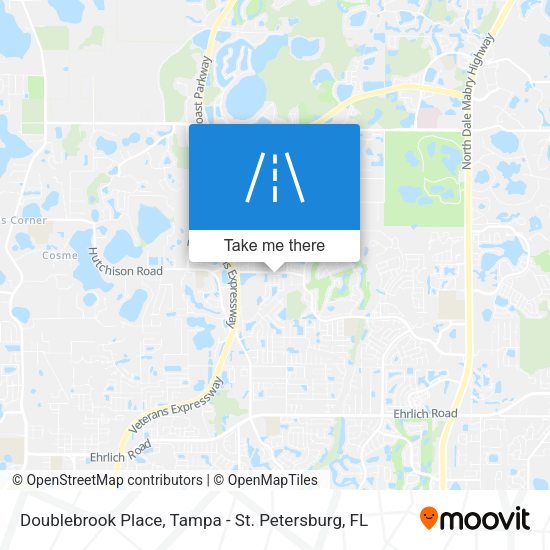 Mapa de Doublebrook Place