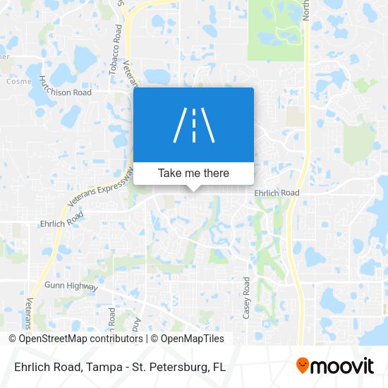 Mapa de Ehrlich Road