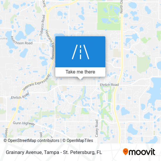 Grainary Avenue map