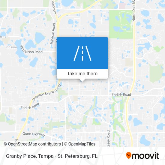Granby Place map