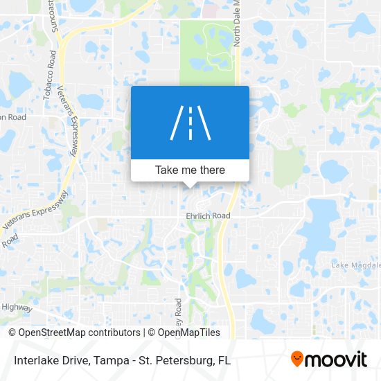 Mapa de Interlake Drive