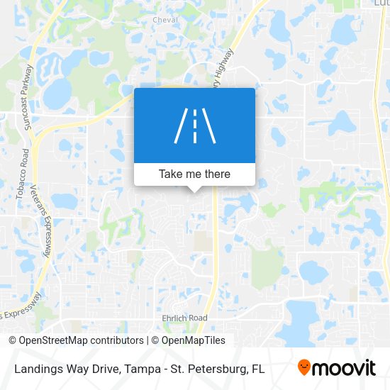 Mapa de Landings Way Drive