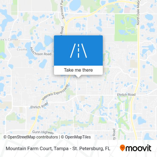 Mapa de Mountain Farm Court