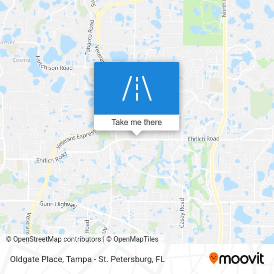 Mapa de Oldgate Place