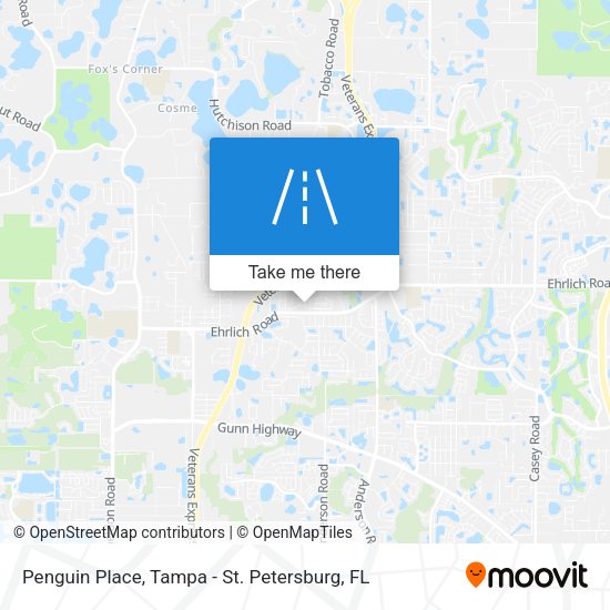 Mapa de Penguin Place
