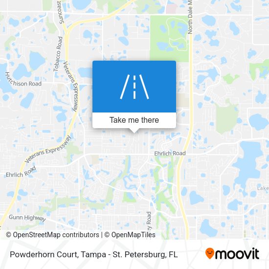 Mapa de Powderhorn Court