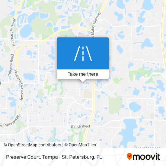 Mapa de Preserve Court