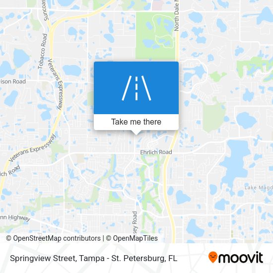 Springview Street map