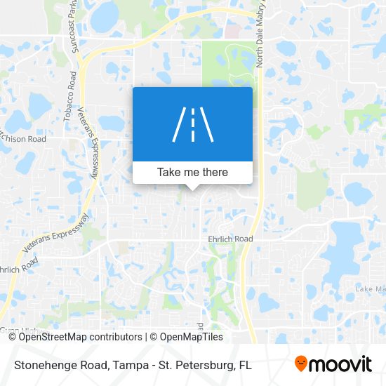Stonehenge Road map