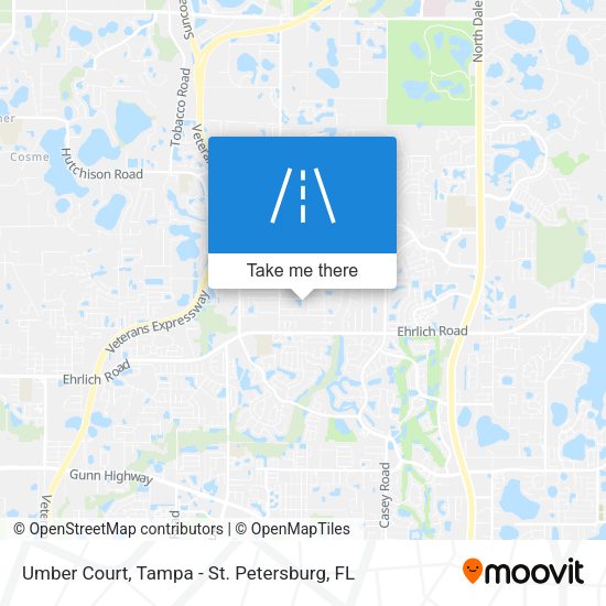 Umber Court map