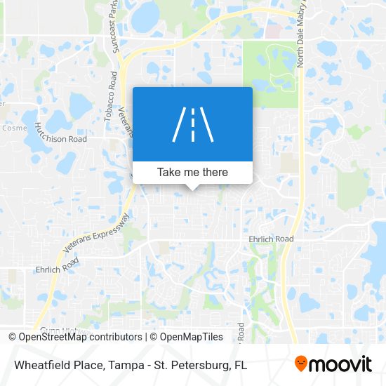 Wheatfield Place map
