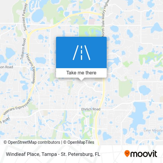 Windleaf Place map