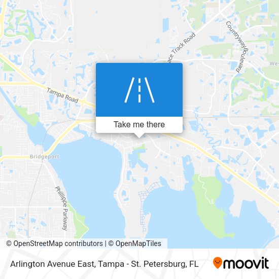Arlington Avenue East map