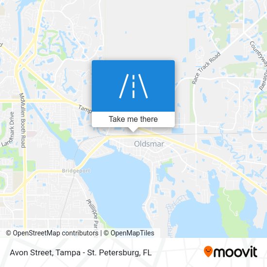Avon Street map