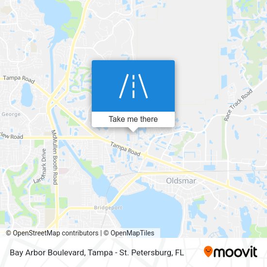 Bay Arbor Boulevard map