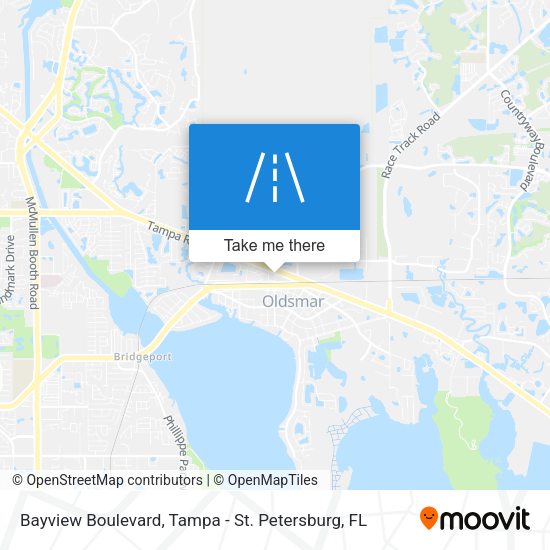 Mapa de Bayview Boulevard