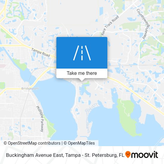 Mapa de Buckingham Avenue East