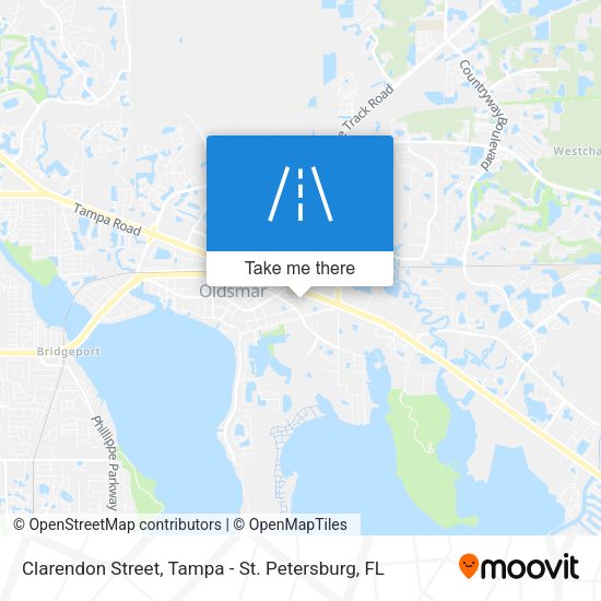 Clarendon Street map