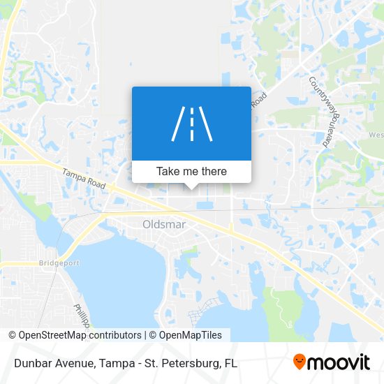 Mapa de Dunbar Avenue