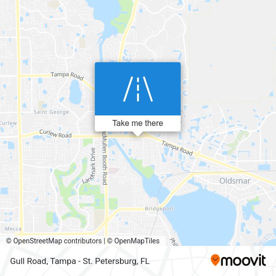 Mapa de Gull Road