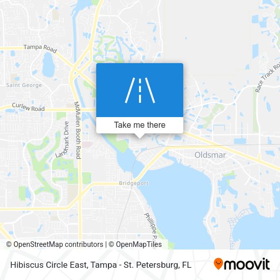 Hibiscus Circle East map