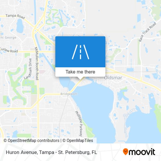 Huron Avenue map