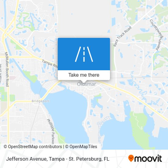 Jefferson Avenue map