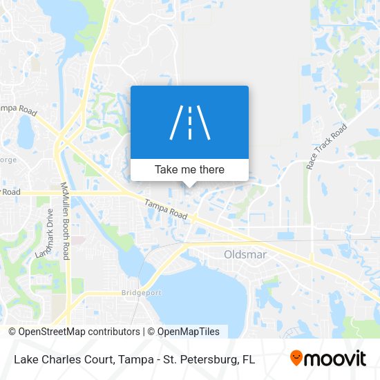 Lake Charles Court map