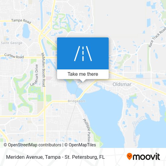 Mapa de Meriden Avenue