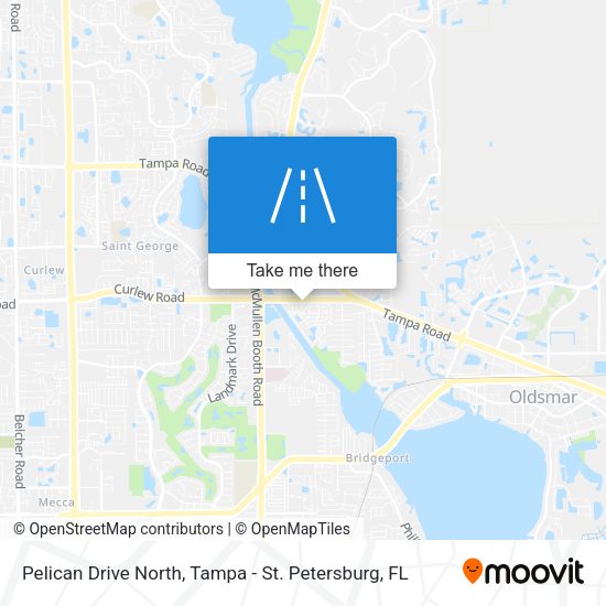 Mapa de Pelican Drive North