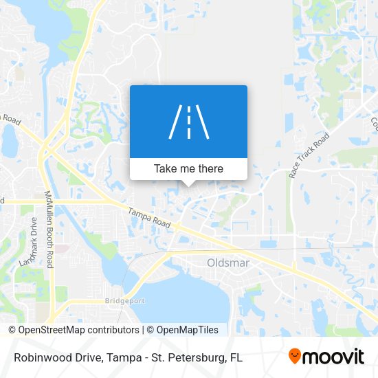 Robinwood Drive map