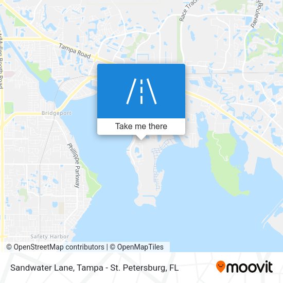Sandwater Lane map