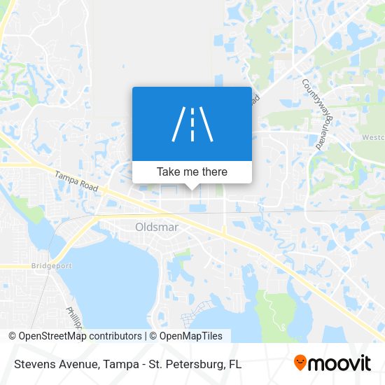 Stevens Avenue map