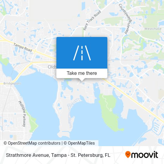 Strathmore Avenue map